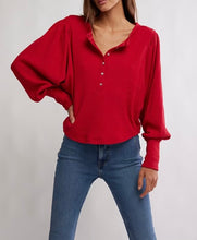 Load image into Gallery viewer, Quinn Knit Top in Salsa
