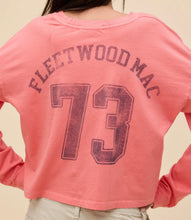 Load image into Gallery viewer, Fleetwood Mac Sporty Meet &amp; Greet Long Sleeve in Blossom
