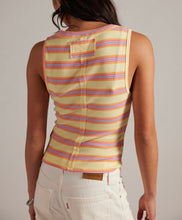 Load image into Gallery viewer, Jamie Henley Striped Tank Top in Butter Yellow Combo
