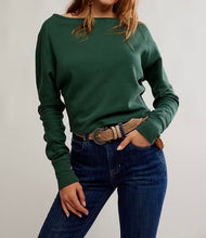 Load image into Gallery viewer, Jess Long Sleeve in Seamoss
