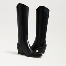 Load image into Gallery viewer, Wyatt Knee High Boot in Black Leather

