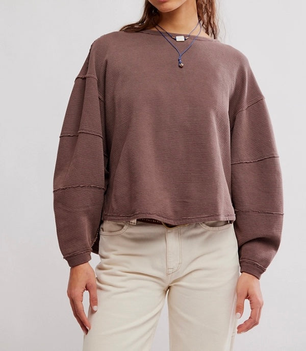 Total Eclipse Tee in French Chocolate
