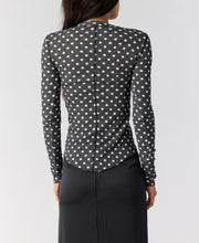 Load image into Gallery viewer, Going Places Printed Cardi in Dots - Black Combo
