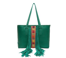 Load image into Gallery viewer, Teal Breezy Fringe
