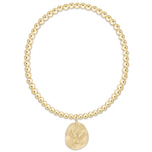 Load image into Gallery viewer, Classic Gold 3mm Bracelet - Inspire America Gold Disc

