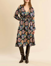 Load image into Gallery viewer, Helen Woven Dress in Black Mix
