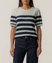 Load image into Gallery viewer, Monika Stripe Sweater in Cream/Navy
