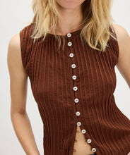 Load image into Gallery viewer, Tilly Vest in Honey Bronze
