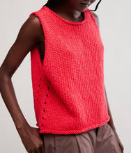 Load image into Gallery viewer, Opal Knit Tank in Sour Sweet

