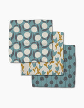 Load image into Gallery viewer, Polka Dot Blooms Dishcloth Set
