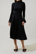 Load image into Gallery viewer, Malvern Bay Mock Neck Sweater in Black
