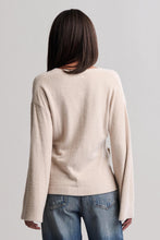 Load image into Gallery viewer, CozyChic Lite Wide Sleeve Button Front Cardigan in Stone
