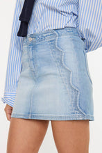 Load image into Gallery viewer, Mid Rise Denim Skirt in Medium Wash
