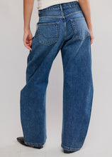 Load image into Gallery viewer, Golden Hour Low Rise Trouser Jeans in Deacon Blue
