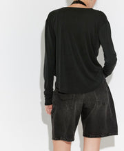 Load image into Gallery viewer, Jane Long Sleeve Top in Black
