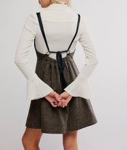 Load image into Gallery viewer, Cyd Mini Dress in Espresso Combo
