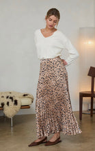 Load image into Gallery viewer, Pleats Please Midi Skirt in Leopard

