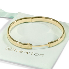 Load image into Gallery viewer, Cherish Gold Bangle Bracelet Medium
