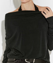 Load image into Gallery viewer, Jane Long Sleeve Top in Black

