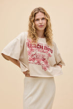 Load image into Gallery viewer, The Beach Boys Someone I Love Cropped OS Tee in Dirty White
