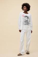 Load image into Gallery viewer, Sun Records X Elvis Relaxing Merch Long Sleeve in Bleach White
