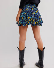 Load image into Gallery viewer, Third Charm Printed Mini Skirt in Navy Combo
