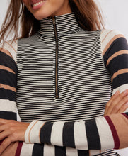 Load image into Gallery viewer, We The Free Avery Zip Up in Black Combo
