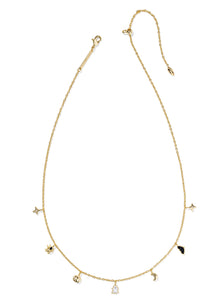 Kendra Scott Halloween Strand Necklace in Gold Multi Mix