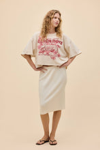 Load image into Gallery viewer, The Beach Boys Someone I Love Cropped OS Tee in Dirty White
