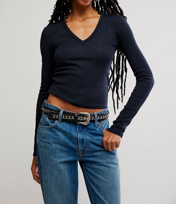 Neria Long Sleeve in Black