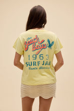 Load image into Gallery viewer, The Beach Boys Surf Jam Solo Tee in Lemon
