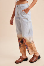 Load image into Gallery viewer, Horse Play Barrel Leg Pants in Light Blue
