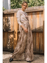 Load image into Gallery viewer, Snake Print Elastic Waist Pant
