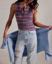 Load image into Gallery viewer, Jamie Henley Stripe in Navy Combo
