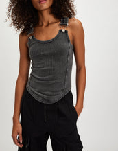 Load image into Gallery viewer, Jamie Buckle Tank in Black
