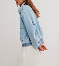 Load image into Gallery viewer, Birdie Denim Jacket in Mockingbird
