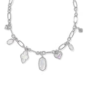 Load image into Gallery viewer, Kendra Scott Icon Silver Charm Necklace in Neutral Mix
