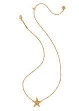 Load image into Gallery viewer, Kendra Scott Parker Vintage Gold Starfish Necklace
