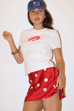 Load image into Gallery viewer, Polka Dot Mini Skirt in Cherry
