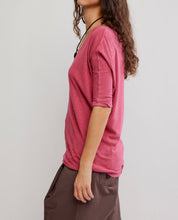 Load image into Gallery viewer, High Line Tee in Deep Claret

