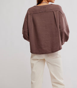 Total Eclipse Tee in French Chocolate