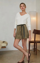 Load image into Gallery viewer, Casual V-Neck Sweater in Ivory
