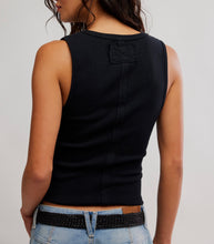 Load image into Gallery viewer, Jamie Henley Tank in Pitch Black
