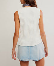 Load image into Gallery viewer, Tilly Vest in Ivory
