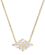 Load image into Gallery viewer, Kendra Scott Abbie Gold Pendant Necklace in Neutral Mix
