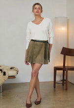 Load image into Gallery viewer, Casual V-Neck Sweater in Ivory
