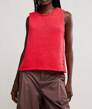 Load image into Gallery viewer, Opal Knit Tank in Sour Sweet
