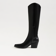 Load image into Gallery viewer, Wyatt Knee High Boot in Black Leather
