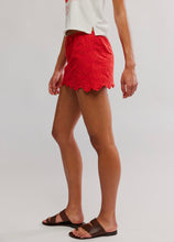 Load image into Gallery viewer, Eyes On You Skort in High Risk Red
