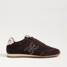 Load image into Gallery viewer, Isella Sneaker in Cafe Noir Suede
